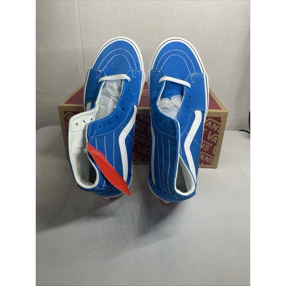 Vans Sk8 Hi Tapered Women Size 10 Color Theory Mediterranean New Mens 8.5‎